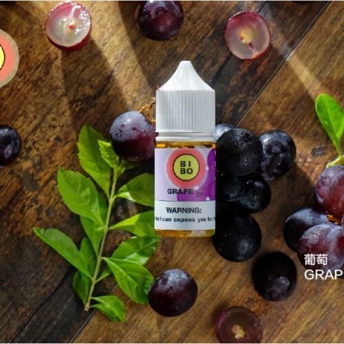 Bibo-葡萄糖果 2 BIBO 小煙油 30ml 咖啡拿鐵 檸檬氣泡 可爾必思