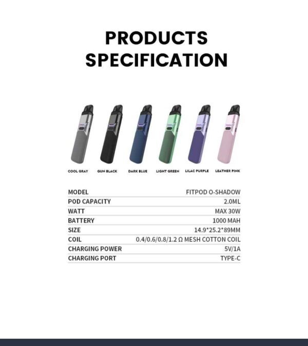 Fitpod O-shadow主機o-shadow-3 FITPOD O-SHADOW 小蠻牛通用套組