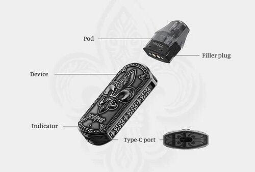 UWELL SCULPTOR 雕塑家 小菸主機｜11W｜Type-C