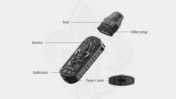 UWELL SCULPTOR 雕塑家 小菸主機｜11W｜Type-C