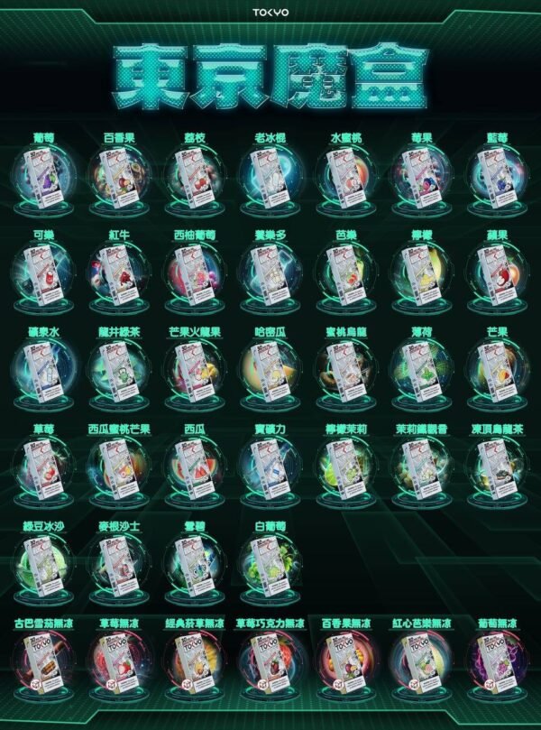 東京魔盒主機 東京魔盒（Tkoyo Mohoo Box） 東京魔盒煙彈 Mohoo Pod