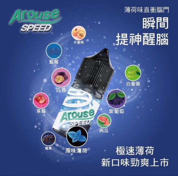 極速aroS__5349449_0 Arouse Speed 極速薄荷系列30ML 小煙煙油