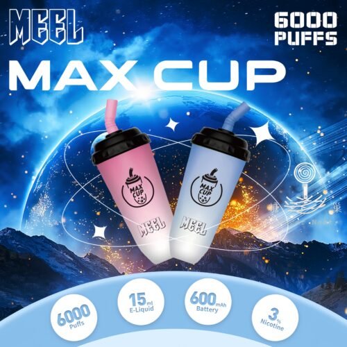 MEEL MAX CUP奶茶杯6000口 糖巢Sugar Nest 電子煙專賣店 https://mikeymcq1.com
LINE ID: mikeymcq